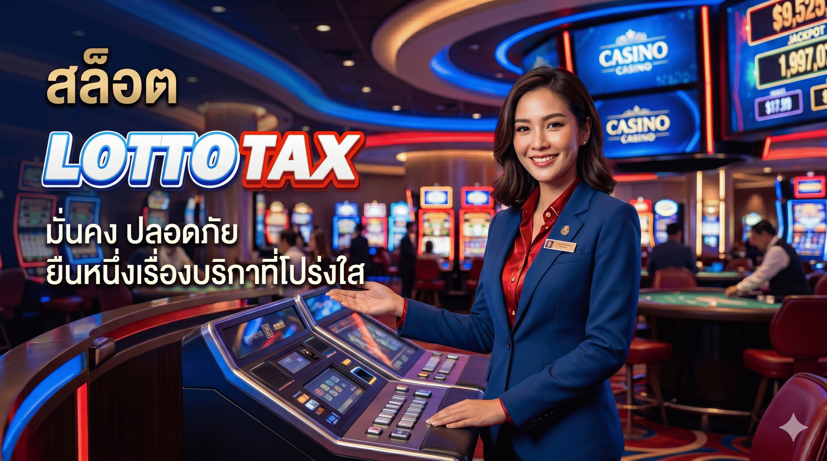 สล็อต lottotax มั่นคง ปลอดภัย ยืนหนึ่งเรื่องบริการที่โปร่งใส
