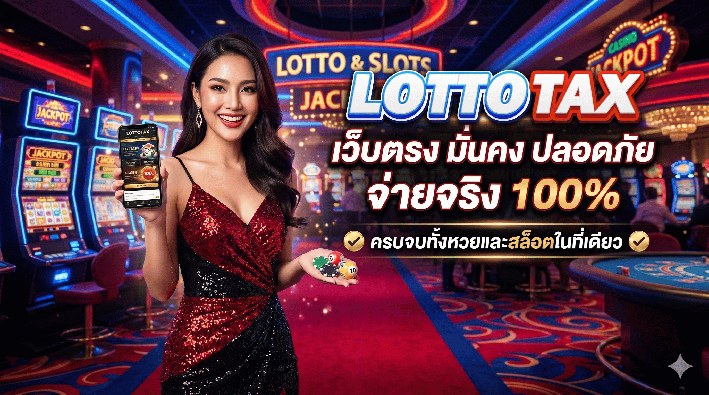 lottotax เว็บตรง มั่นคง ปลอดภัย จ่ายจริง 100% ครบจบทั้งหวยและสล็อตในที่เดียว