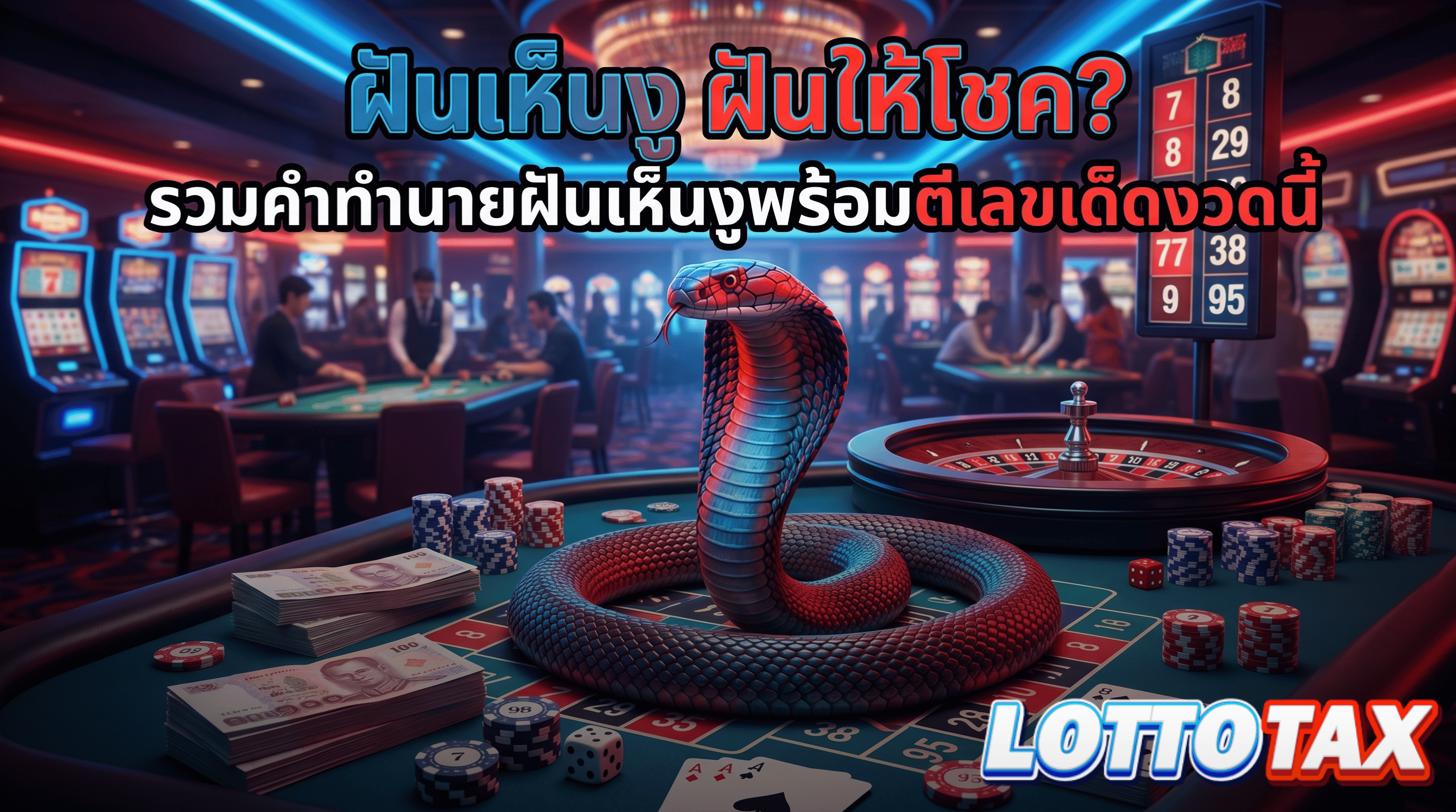 ฝันเห็นงู ฝันให้โชค? รวมคำทำนายฝันเห็นงูพร้อมตีเลขเด็ดงวดนี้