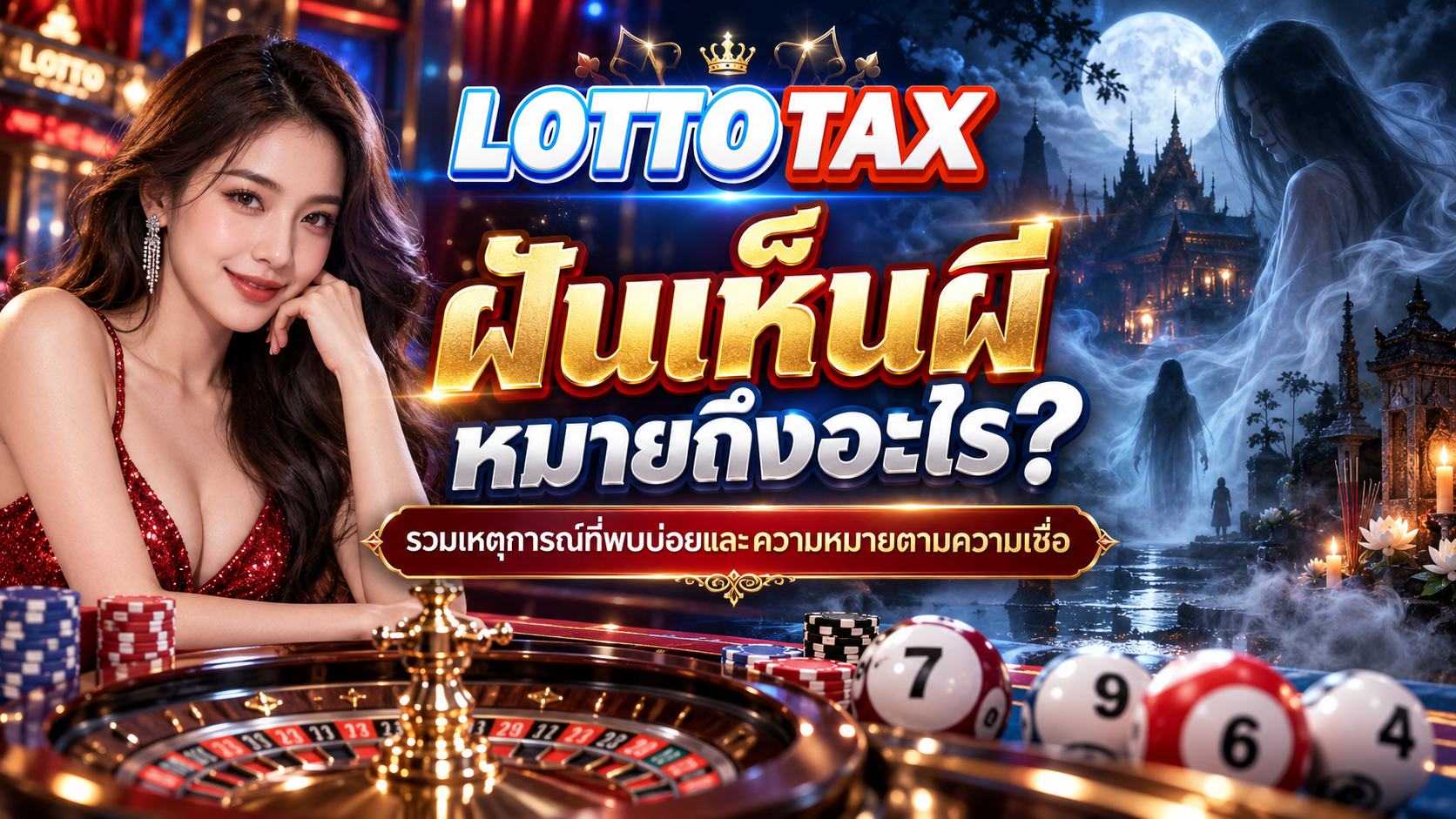 ฝันเห็นผีหมายถึงอะไร? รวมเหตุการณ์ที่พบบ่อยและความหมายตามความเชื่อ