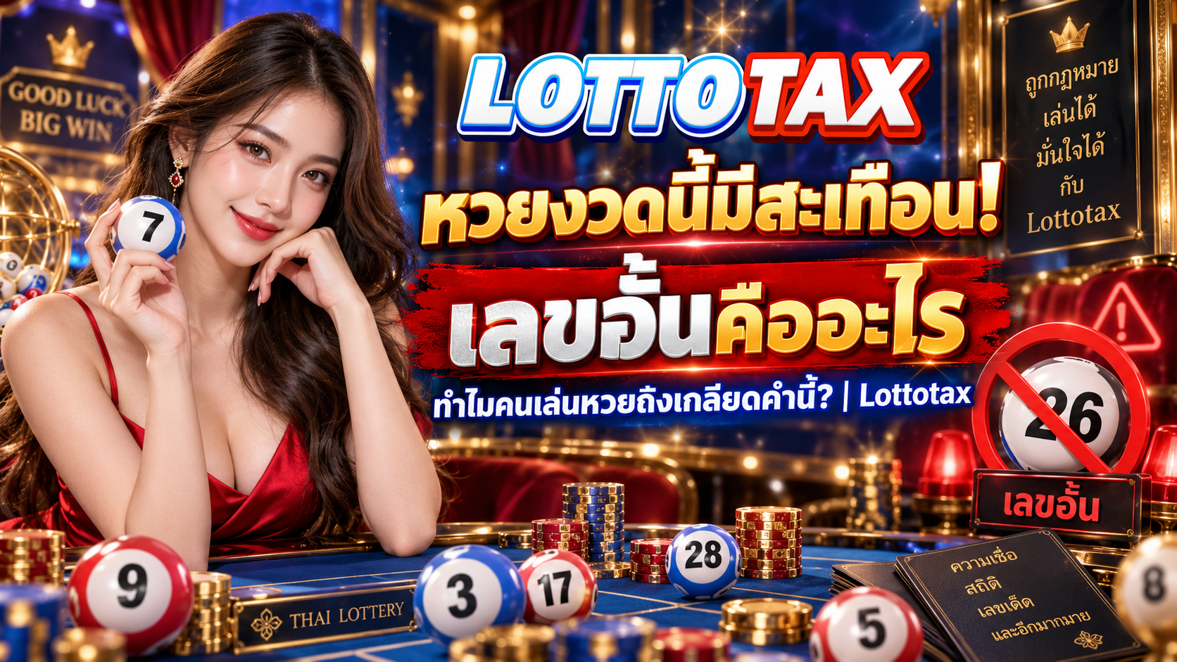 หวยงวดนี้มีสะเทือน! "เลขอั้นคืออะไร" ทำไมคนเล่นหวยถึงเกลียดคำนี้? | Lottotax